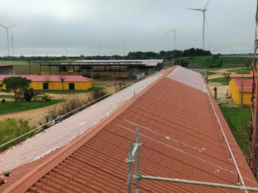 Renovación Completa de Cubierta en Edificio Industrial