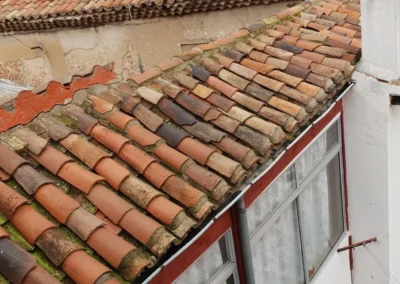 Rehabilitación de cubierta en edificio residencial