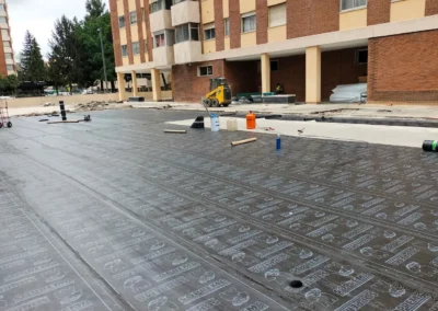 Impermeabilización de Parcela en Comunidad de Vecinos
